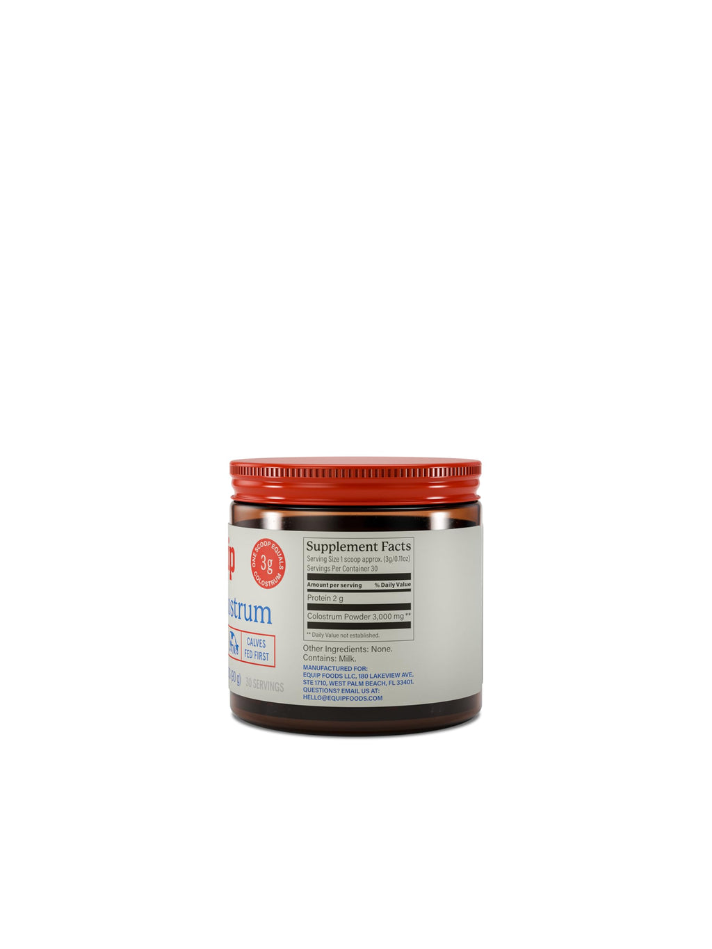 Equip Core Bovine Colostrum Powder - 30 Servings - image 7