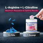 L-Arginine PRO Powder with L-Citrulline - 3 Jars - image 9