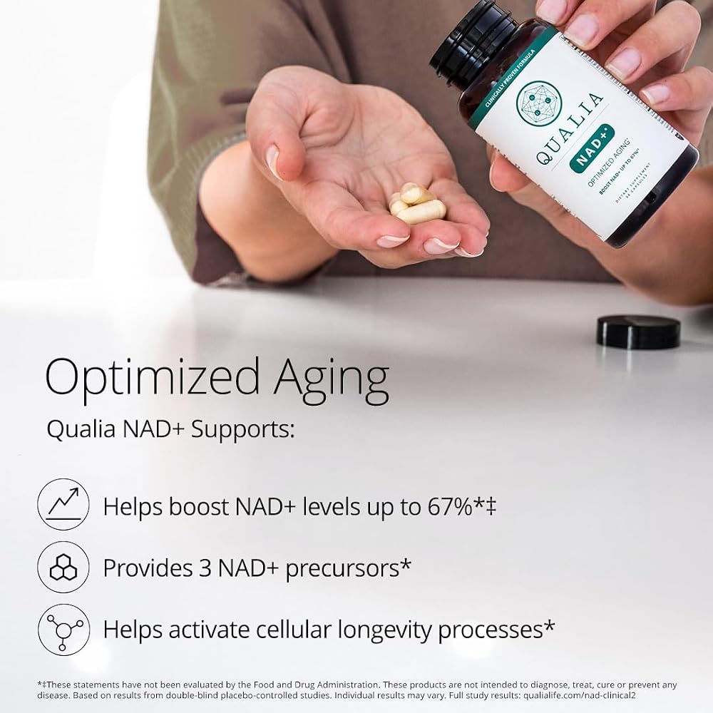NEUROHACKER COLLECTIVE Qualia NAD+ Nicotinamide riboside nr Supplement