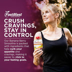 FastBlast Smoothie Pouches Banana Berry-Intermittent Fasting Drink