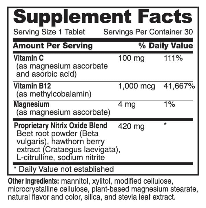 Advanced Bionutritionals Circ02 Nitric Oxide Lozenges - 30 Count - image 2