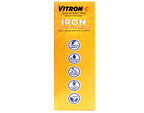 Vitron-C High Potency Iron Supplement with Vitamin C - 180 Tablets - image 5