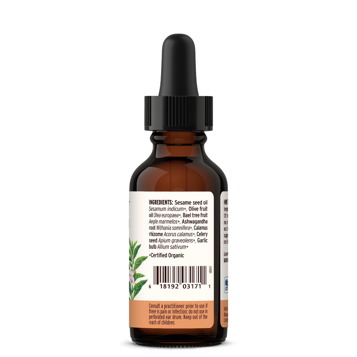 Banyan Botanicals Ear Oil with Ashwagandha and Garlic - 1 oz - image 6