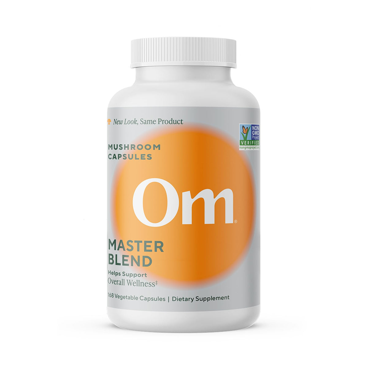 OM MUSHROOM SUPERFOOD Om Master Blend Mushroom Capsules - Organic