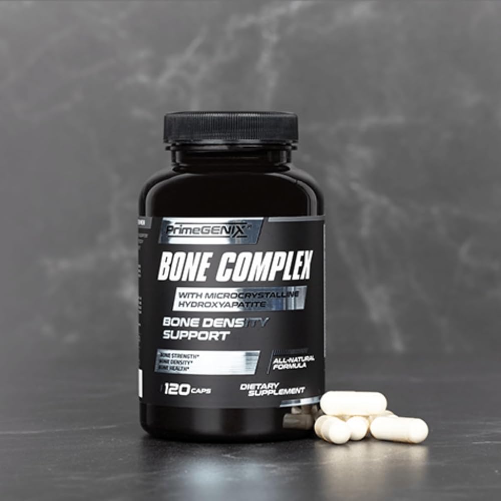 PrimeGENIX Bone Complex Supplement for Men 40+ - 120 Capsules - image 4