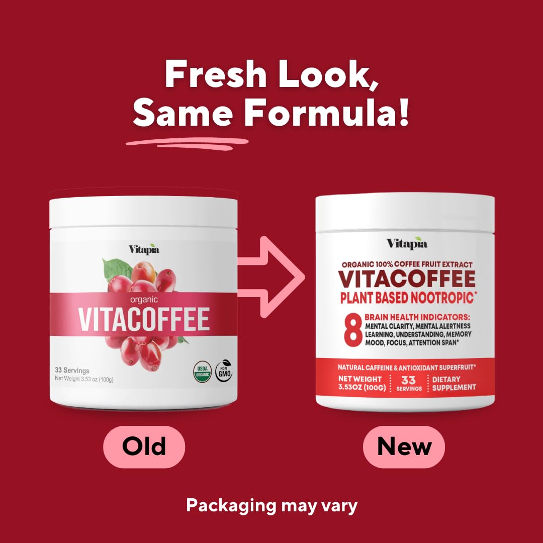 Vitapia Vitacoffee Coffee Fruit Powder for Energy & Focus - 100g - image 3