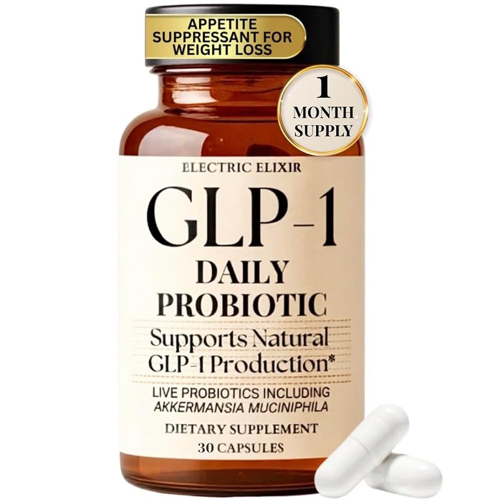 Electric Elixir GLP-1 Supplement with Akkermansia - 30 Capsules