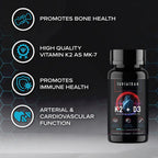 Leviathan Nutrition Vitamin D3 K2 5000 IU - 30 Capsules - image 3