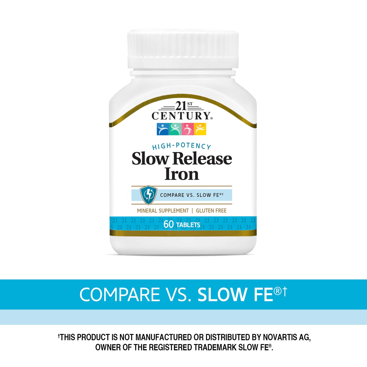 21st Century Slow Release Iron Tablets - 300 Count - image 7