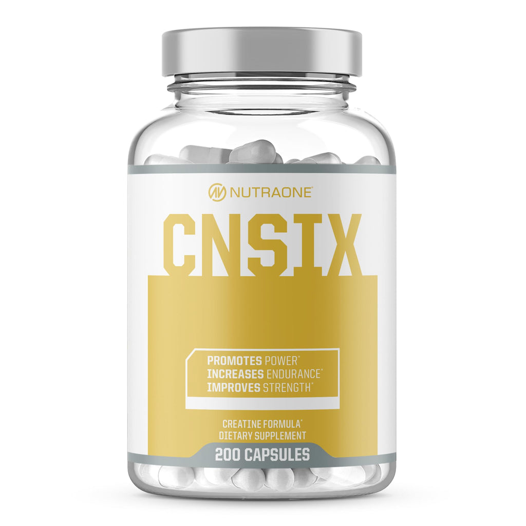 NutraOne CNSix Creatine HCL Capsules for Lean Muscle - 200 Capsules