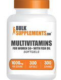 BulkSupplements Multivitamin for Women 50 Plus - 300 Softgels
