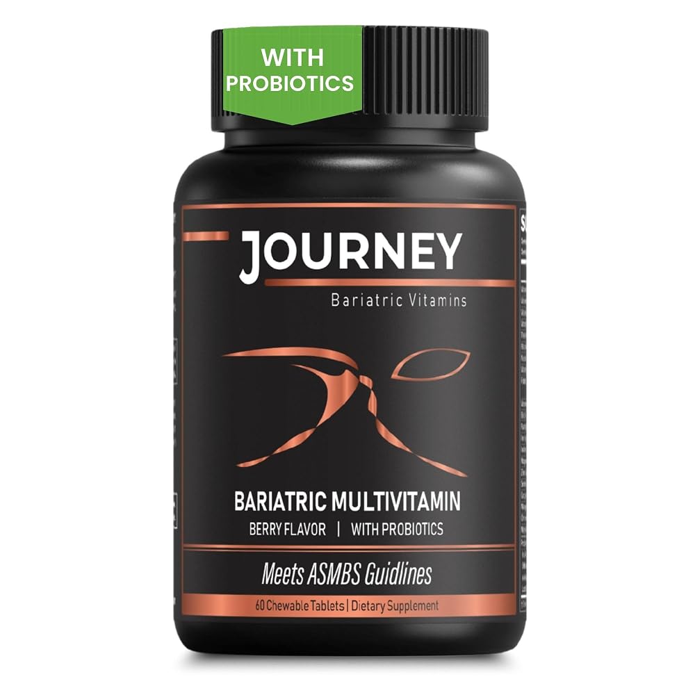 Journey Bariatric Multivitamin with Probiotics & Iron - 60 Chewables