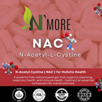 N'More Pure NAC 600mg - 60 Vegetarian Capsules - image 9