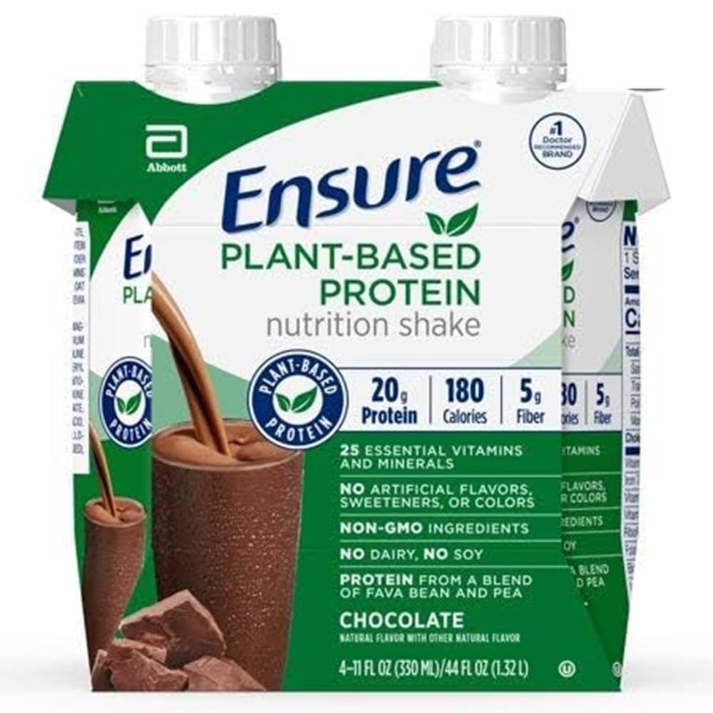 Ensure Plant Protein Nutrition Shakes Chocolate - 2 Pack