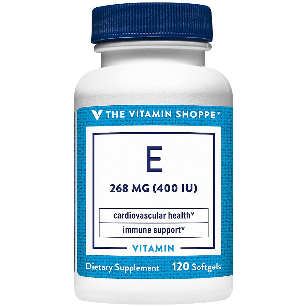 The Vitamin Shoppe Vitamin E 400IU - Antioxidant Support for Skin