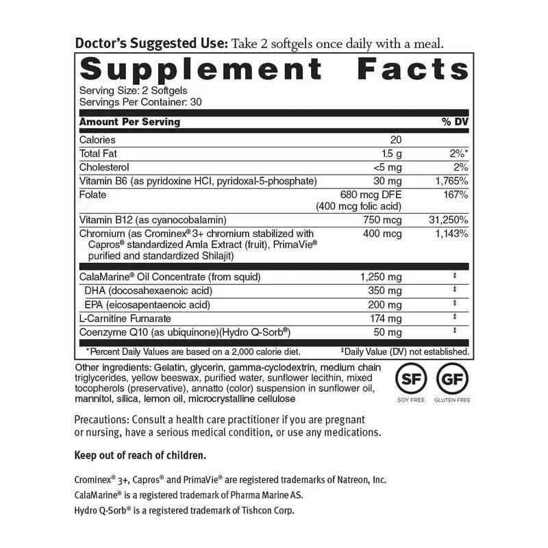 Dr. Sinatra Omega Q Plus Heart Health Supplement - 60 Softgels - image 2
