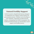 Birth Song Botanicals Fertile Ground Fertility Tincture - 2oz - image 3