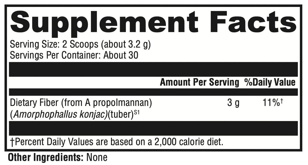 XYMOGEN OptiFiber Lean Soluble Fiber Powder - 3.39 oz - image 2