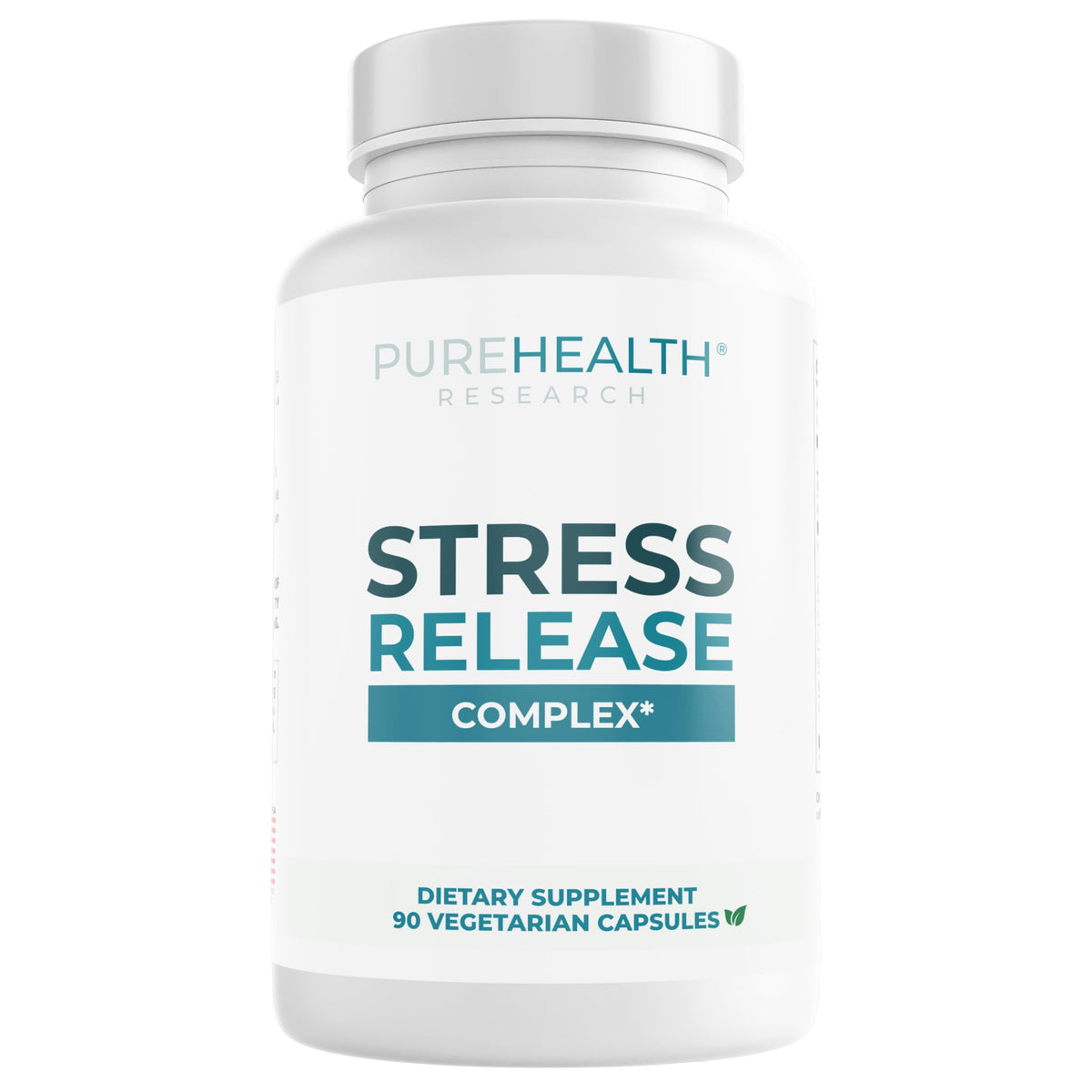 PUREHEALTH RESEARCH Stress Release Complex Mood Support - 90 Capsules