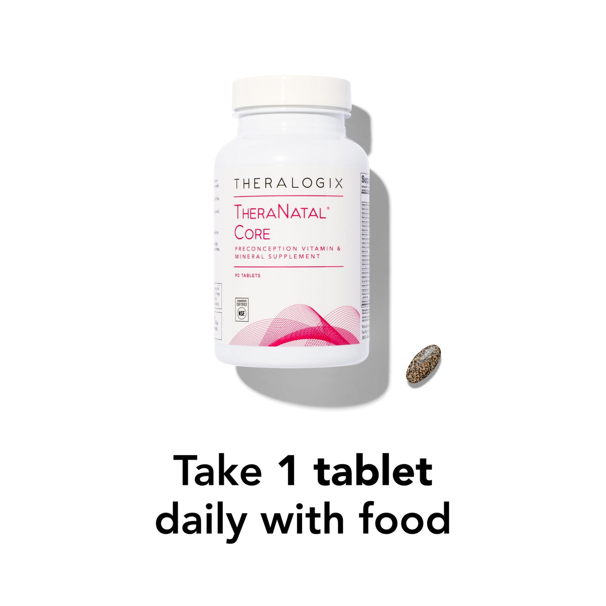Theralogix TheraNatal Core Fertility Vitamin - 90 Tablets - image 7