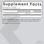 Sports Research L-Theanine 200mg with Suntheanine - 120 Softgels - image 5
