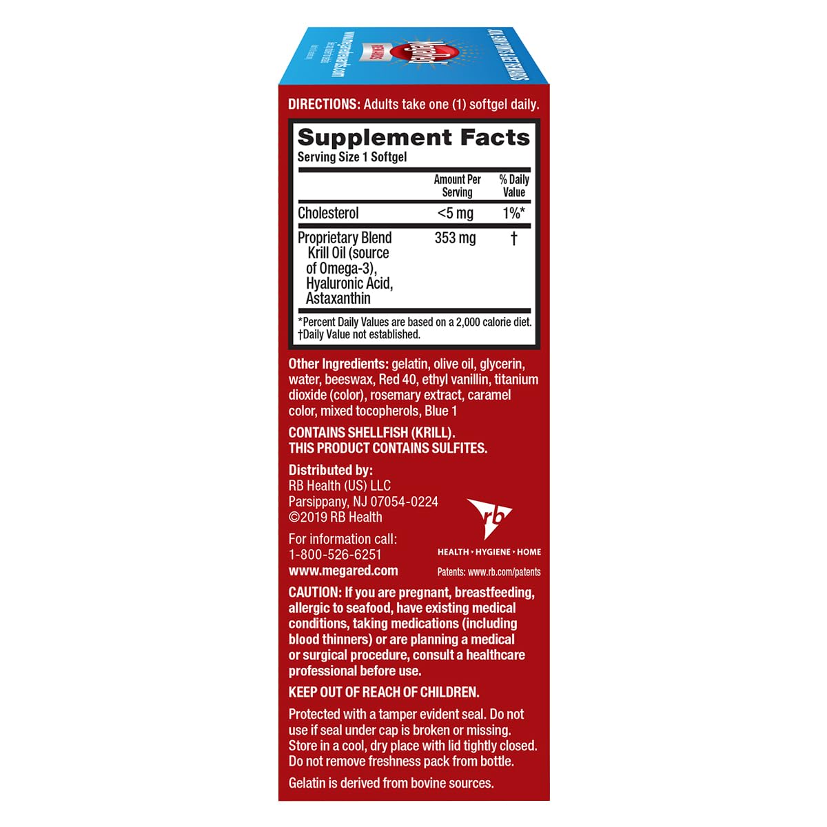 Schiff MegaRed Omega-3 Krill Oil Joint Care - 60 Softgels - image 5