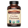Organic Ceylon Cinnamon Capsules, USDA Certified Supplement