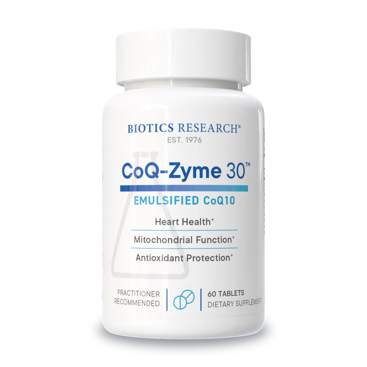 BIOTICS RESEARCH CoQZyme 30 CoQ10 30mg Antioxidant - 60 Tablets