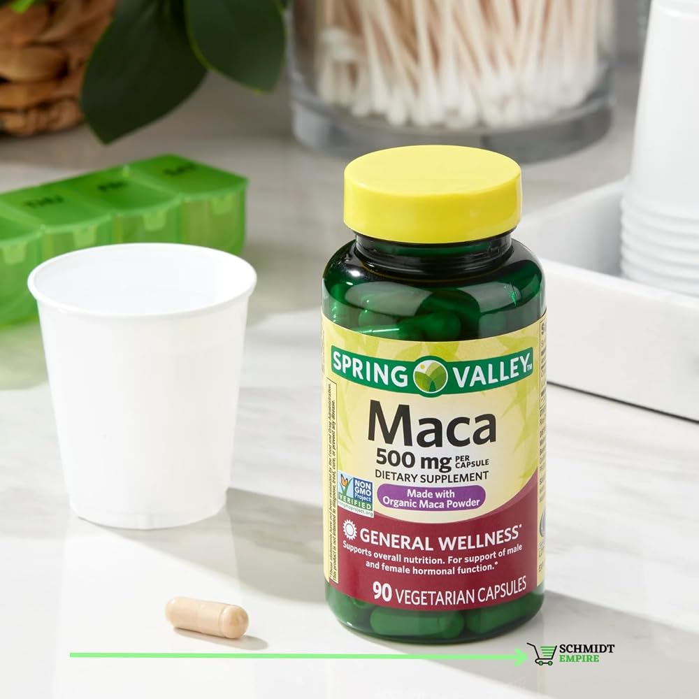 SCHMIDT EMPIRE Maca 500 mg Dietary Supplement - 90 Capsules - image 4