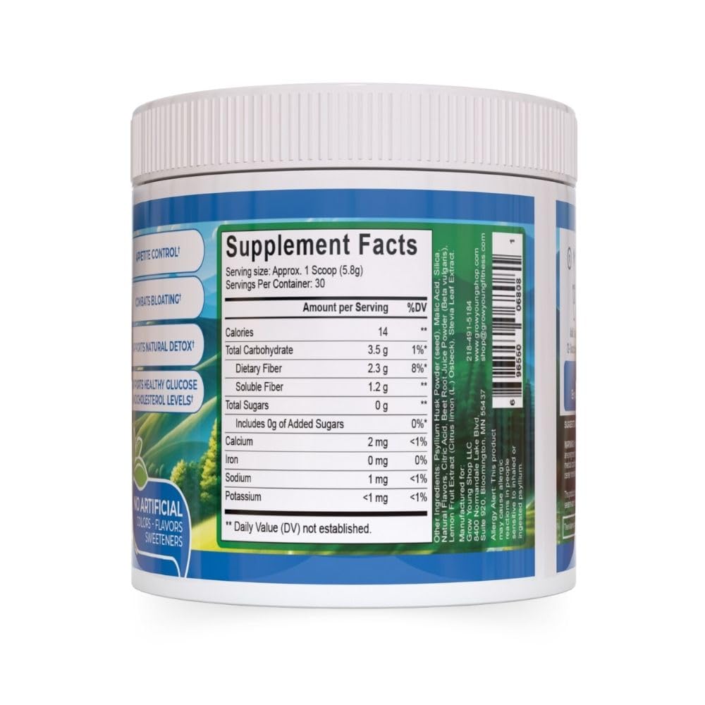 Grow Young Fitness Slim Fiber Powder Strawberry - 30 Servings - image 3