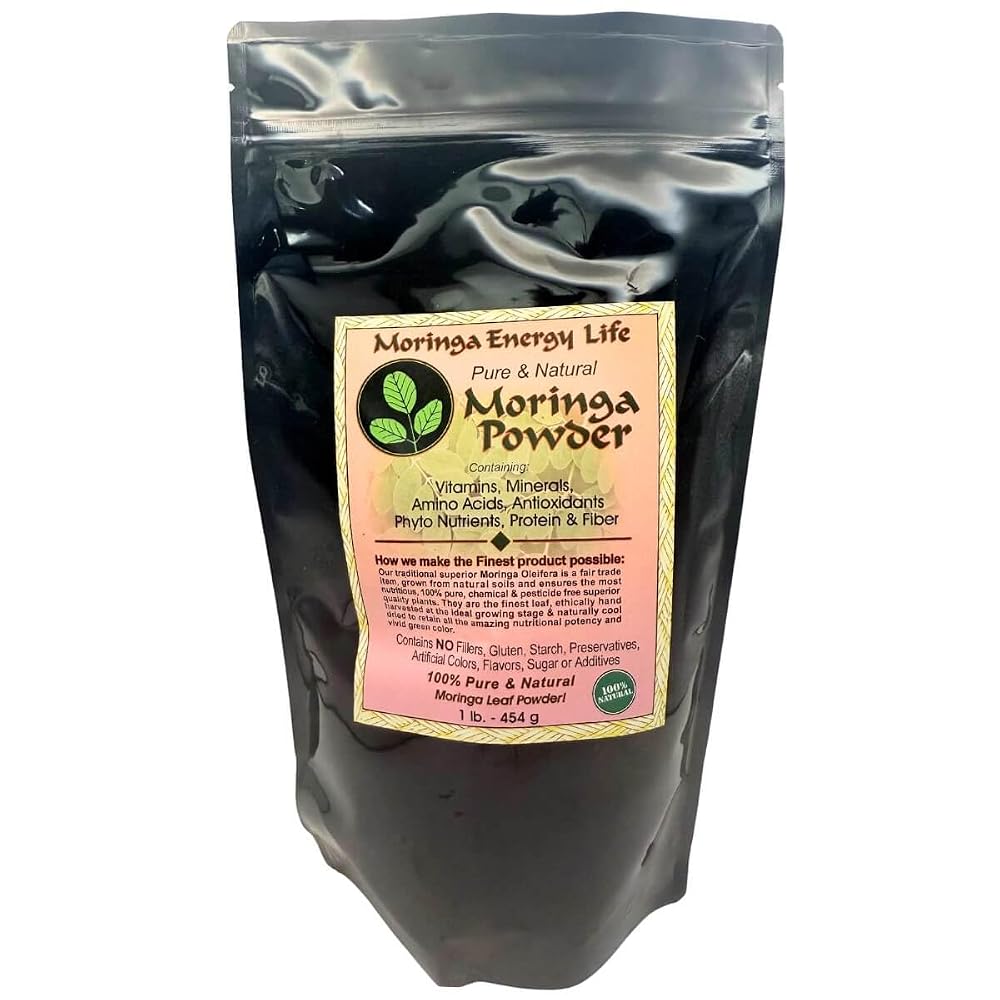 Moringa Energy Life Moringa Leaf Powder - 1 lb