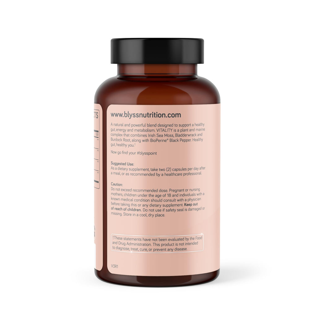 BLYSS Nutrition Organic Irish Sea Moss Capsules - 60 Capsules - image 9
