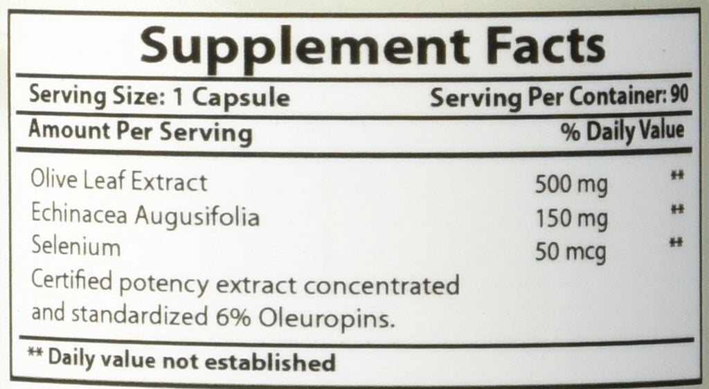 Best Naturals Olive Leaf Extract 700mg - 180 Capsules (2 Pack) - image 9