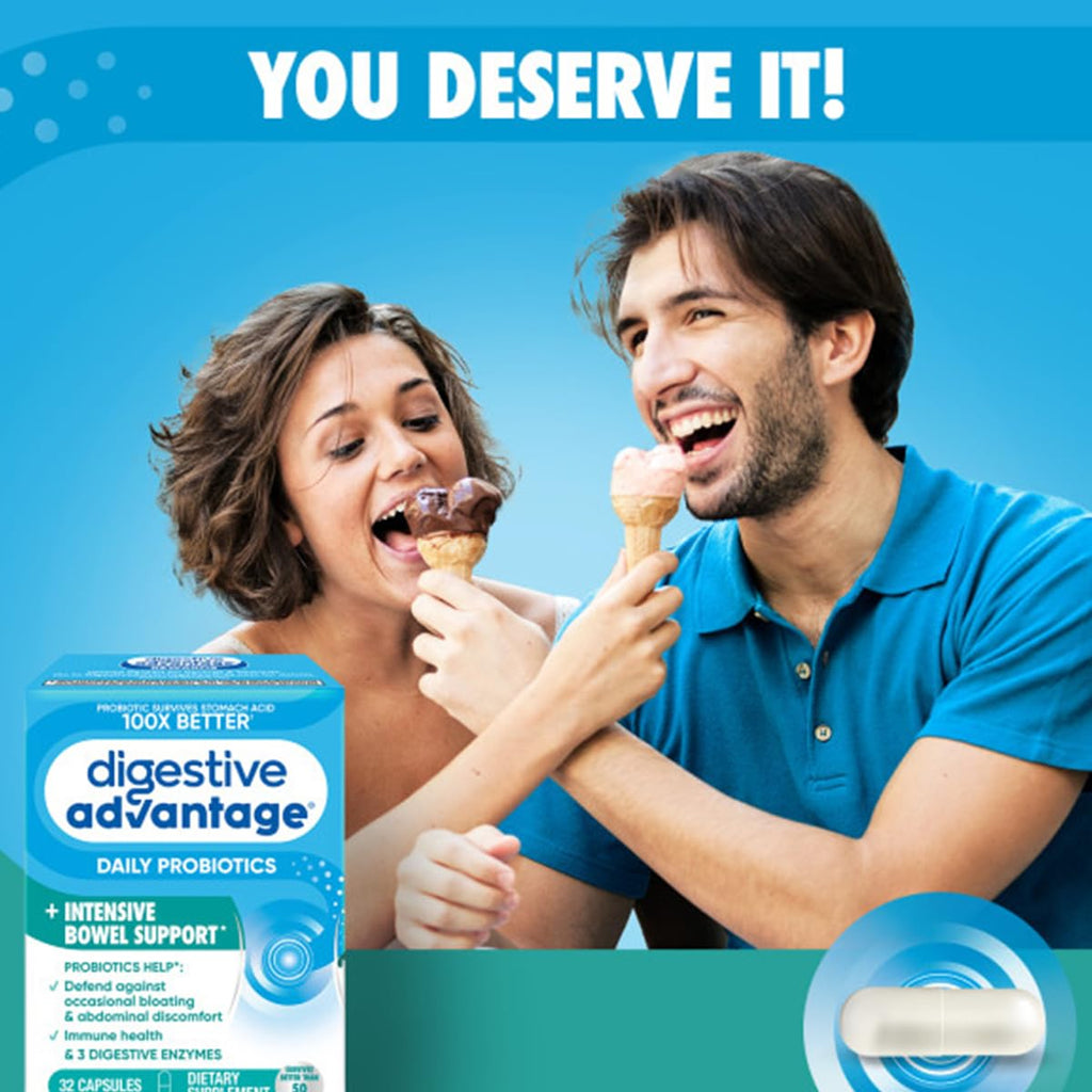 Digestive Advantage Intensive Bowel Support - 128 Capsules - image 8