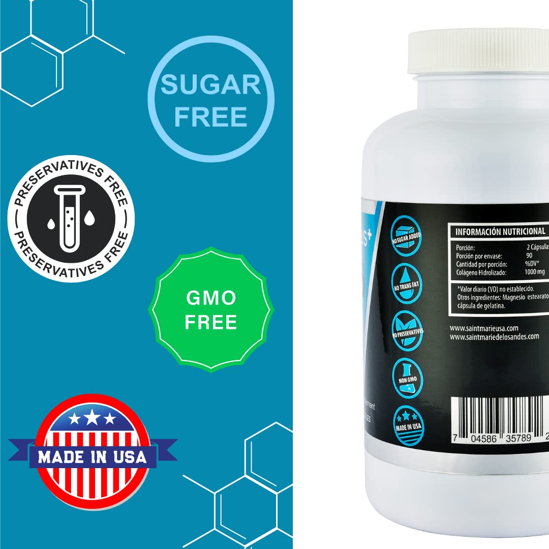 Saint-Marie de los Andes Multi Collagen Pills - 180 Capsules - image 4