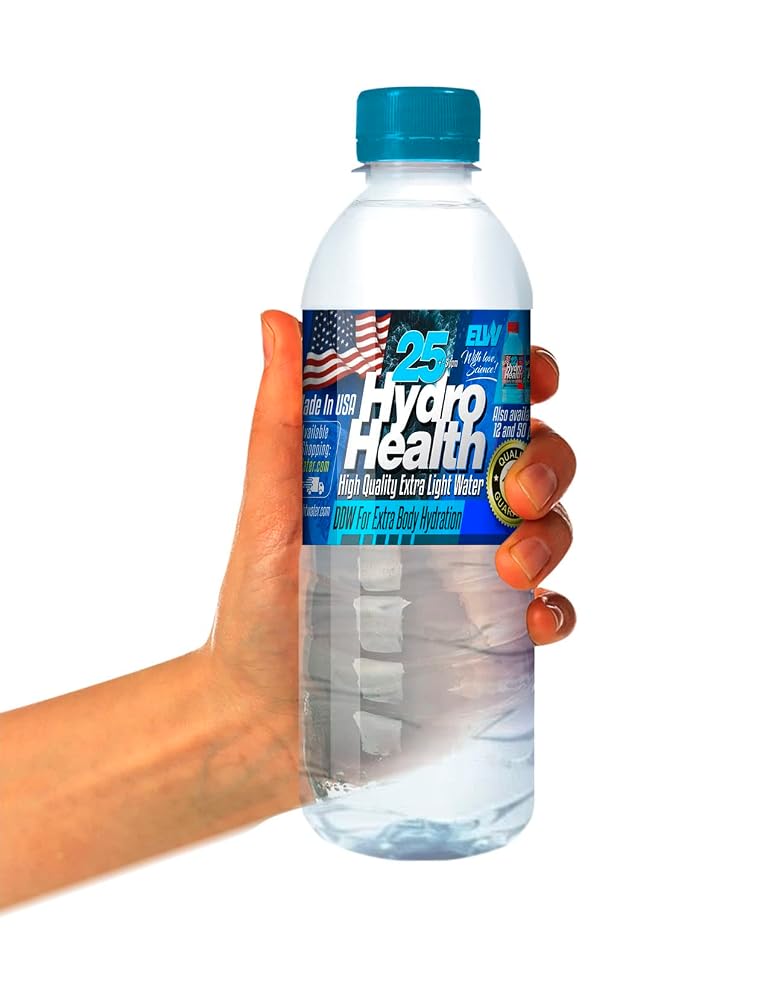 HYDRO HEALTH Deuterium Depleted Water 25 ppm - 24 Bottles - image 10
