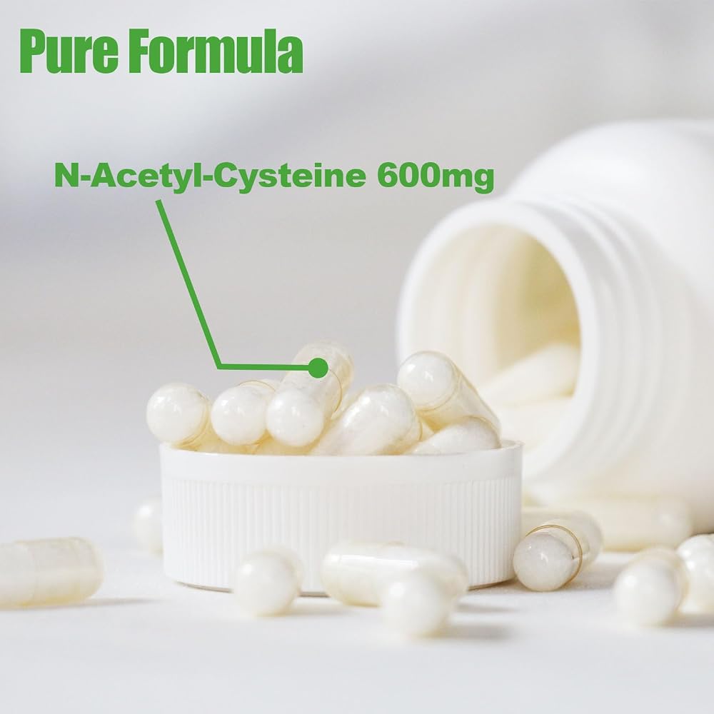 Novafun NAC 600mg N-Acetyl Cysteine - 60 Capsules - image 5