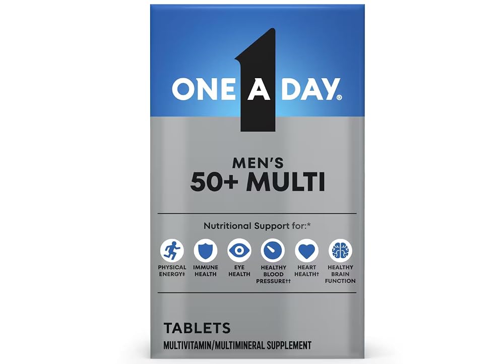 One A Day Men's 50+ Advantage Multivitamin - 65 Tablets