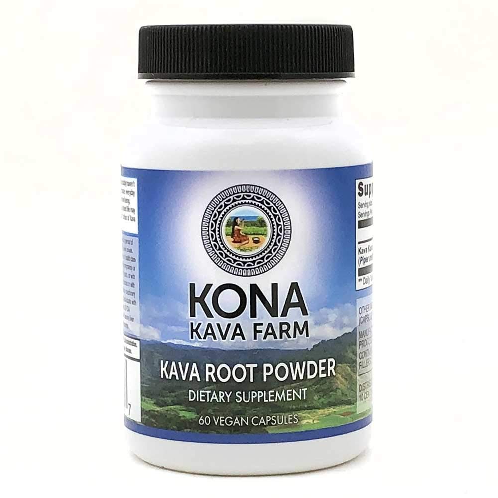 Kona Kava Farms 10% Kavalactone Kava Root Extract - 60 Capsules - image 4