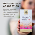 Solgar One Daily Women's Multi 50+ Multivitamin - 60 Vegetarian Capsules - image 4