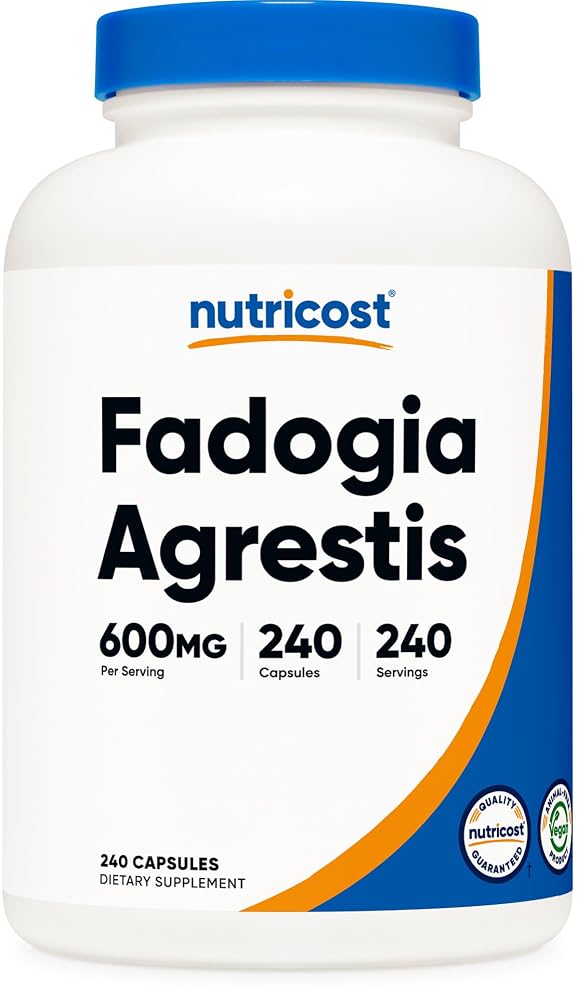 Nutricost Fadogia Agrestis 600mg Extract - 240 Capsules