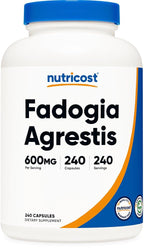 Nutricost Fadogia Agrestis 600mg Extract - 240 Capsules
