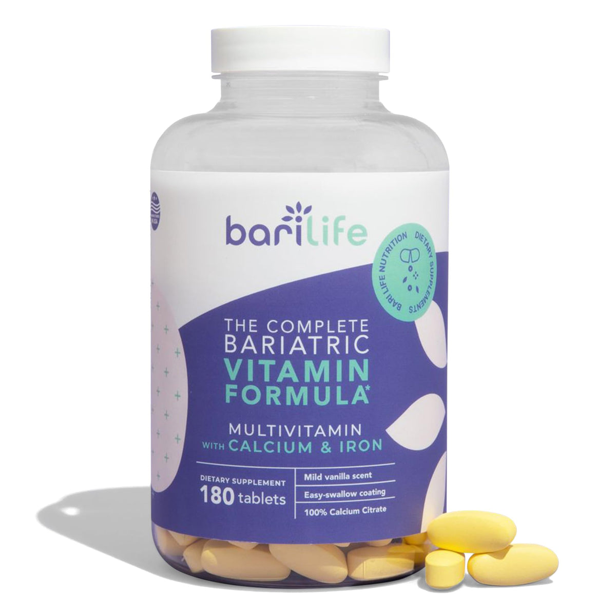 Bari Life Complete Bariatric Multivitamin Tablet with Calcium Citrate