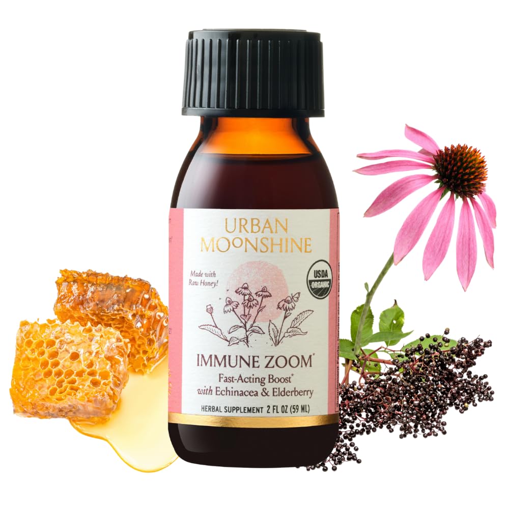 Urban Moonshine Immune Zoom Organic Elderberry Syrup - 2 fl oz