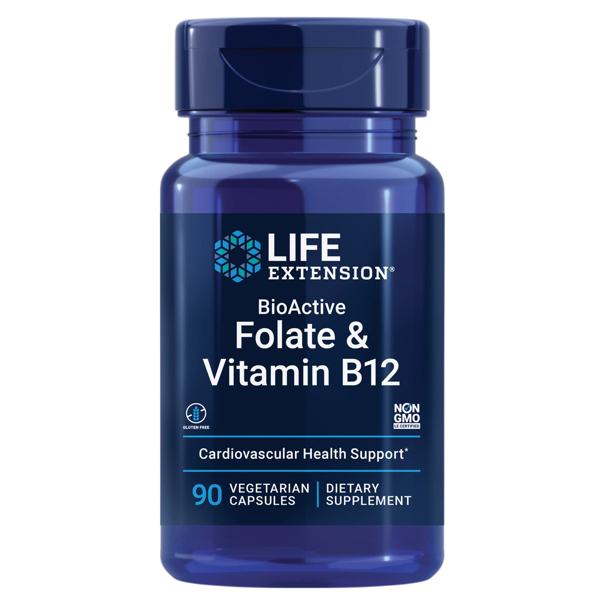 Life Extension Vitamin B6 250 mg & BioActive Folate B12 - 2 Pack - image 4