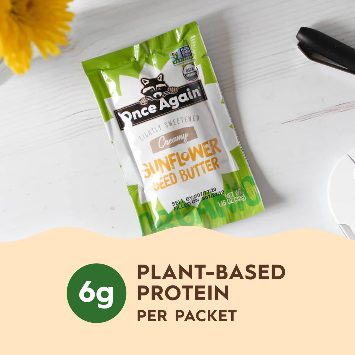Once Again Organic Sunflower Butter Packets - 10 ct, 1.15 oz - image 4