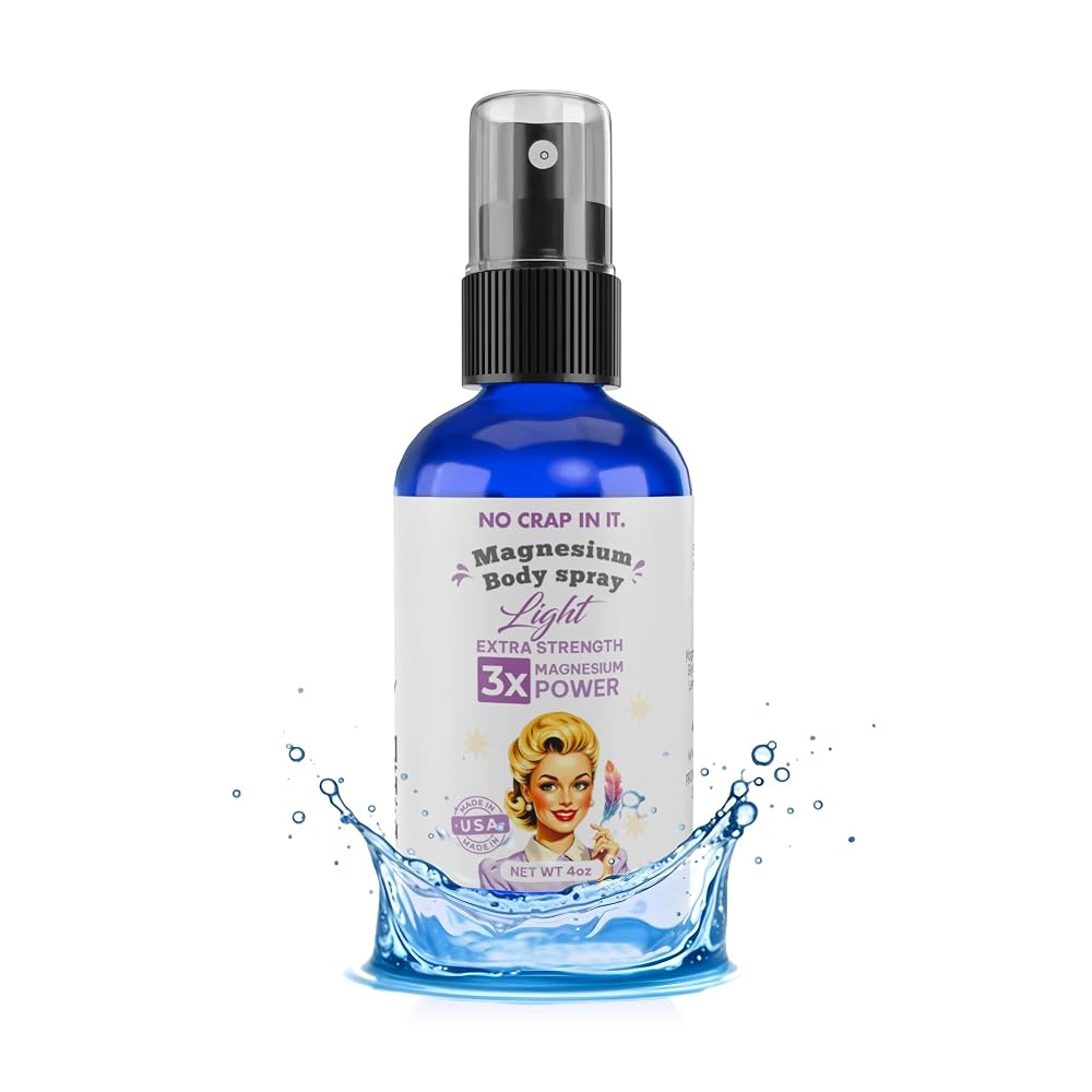 No Crap In It Magnesium Spray, Triple Action!- Your Way to Wellness