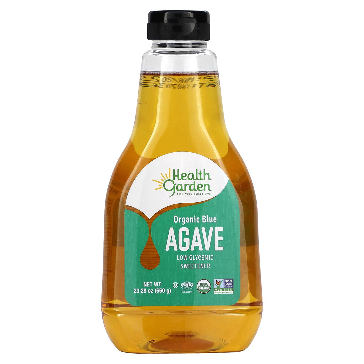 Health Garden Blue Agave Nectar Organic Sweetener - 23 oz.