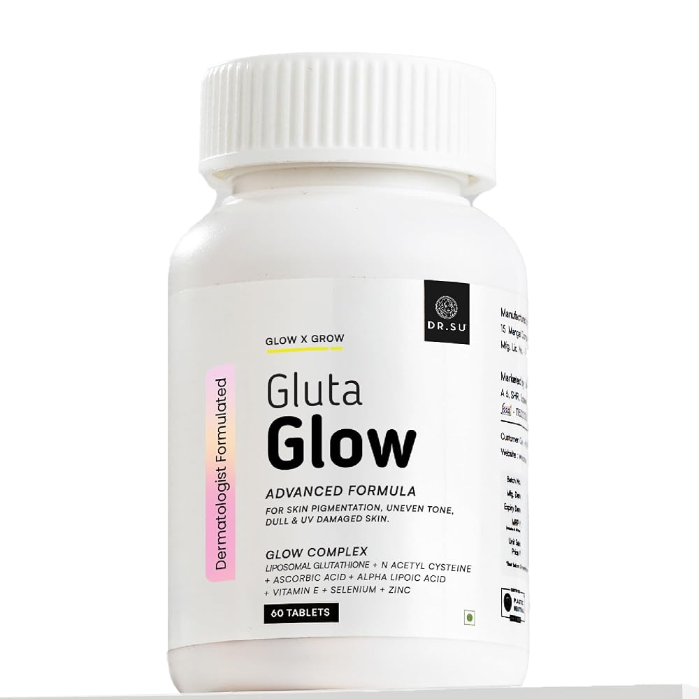 Dr.Su Dr. Su Glutathione Supplement 500mg with Vitamin C & E - 60 Tablets