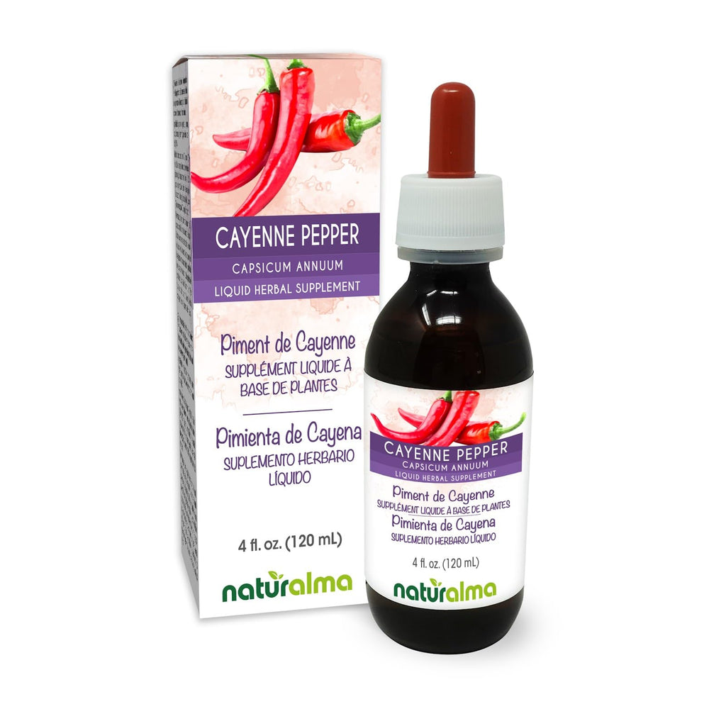 Naturalma Cayenne Pepper Fruit Liquid Extract - 4 fl oz